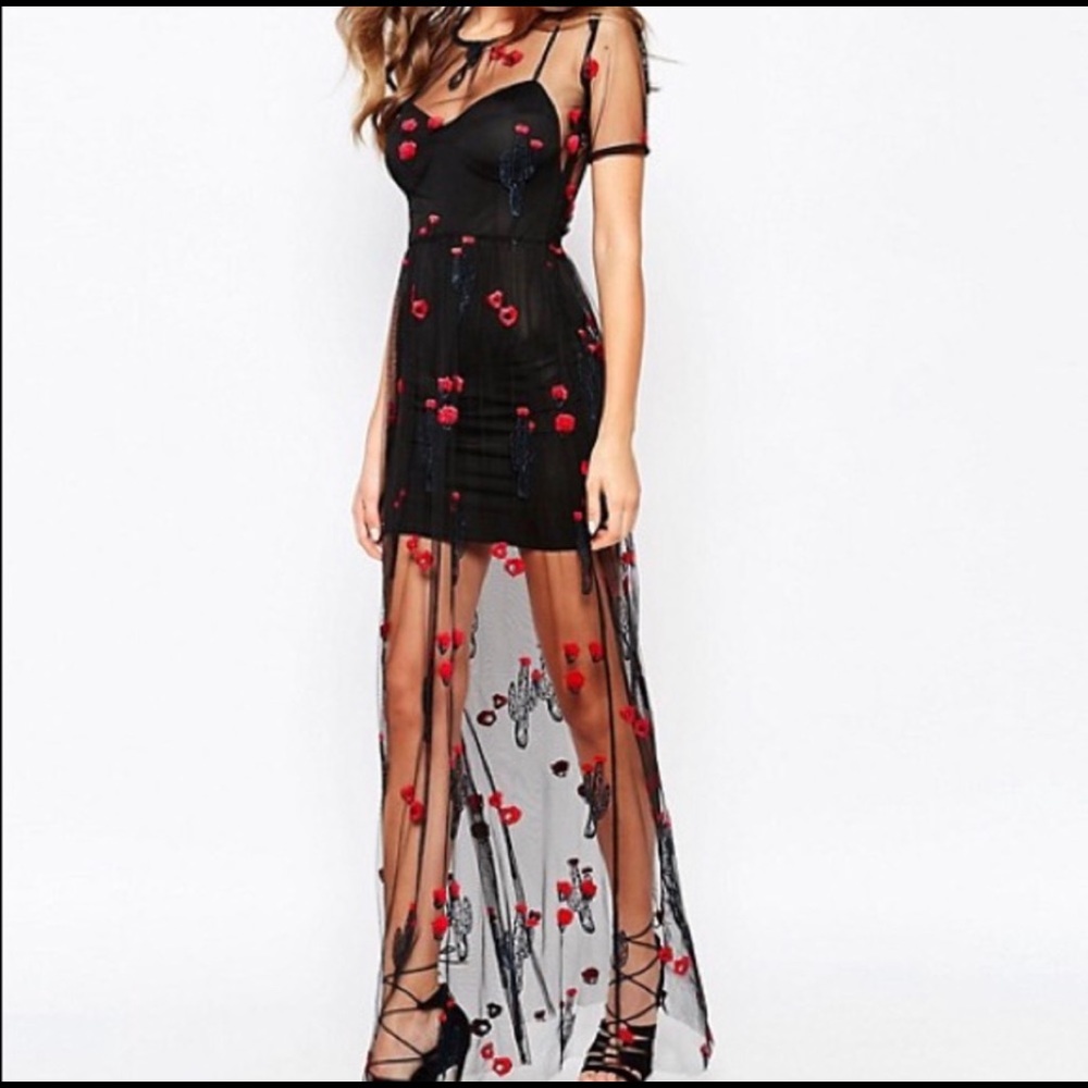 ✖️SOLD✖️For Love and Lemons Desert Rose Maxi